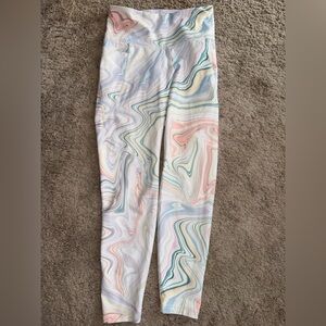 Old Navy Active High Rise Go-Dry Marble Leggings | Size M |